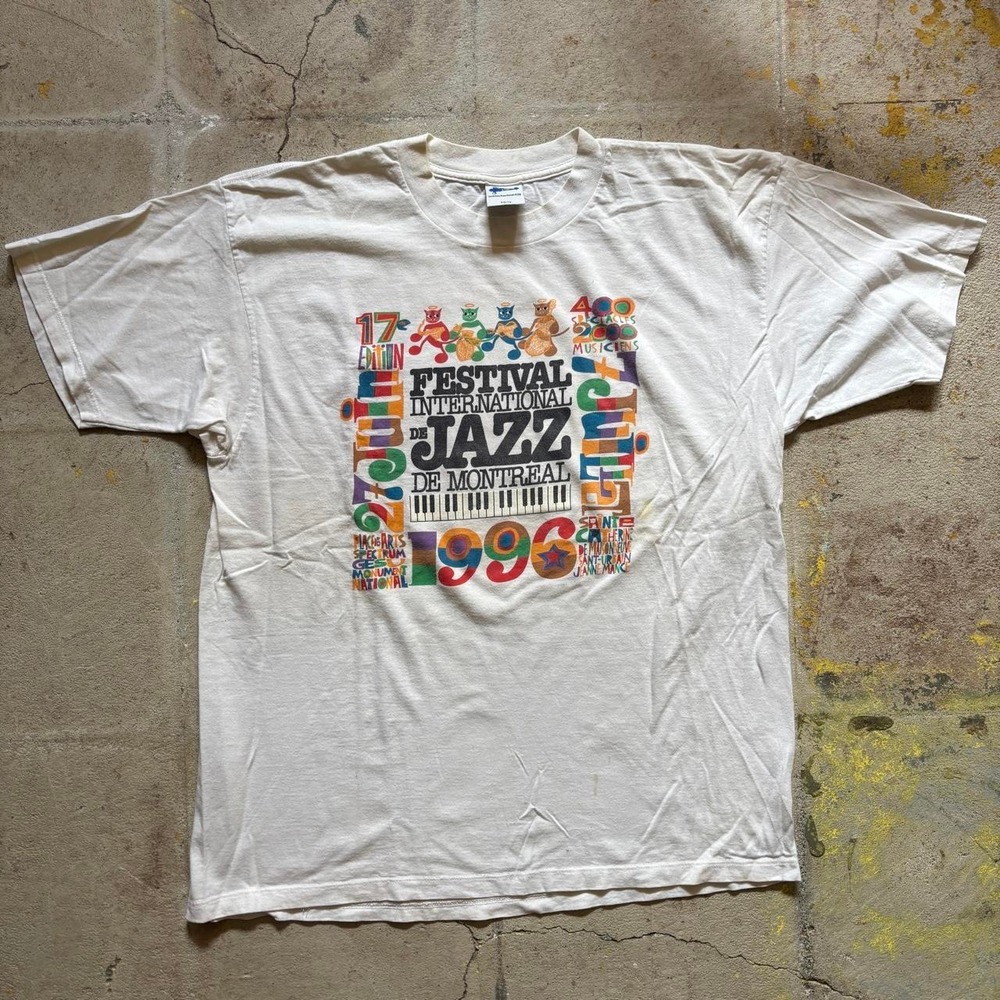 Montreal Jazz Festival 1996 Graphic T-Shirt - Size XL